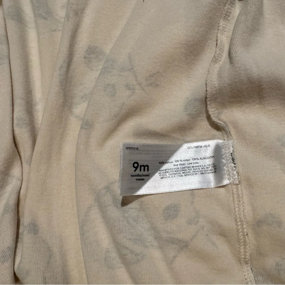 Carter’s Baby Boy 9M 2 Pack Panda‎ Koala Footed Zip Sleepers